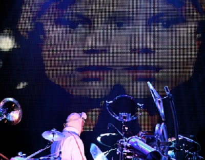 Drummer Anna Frijstein